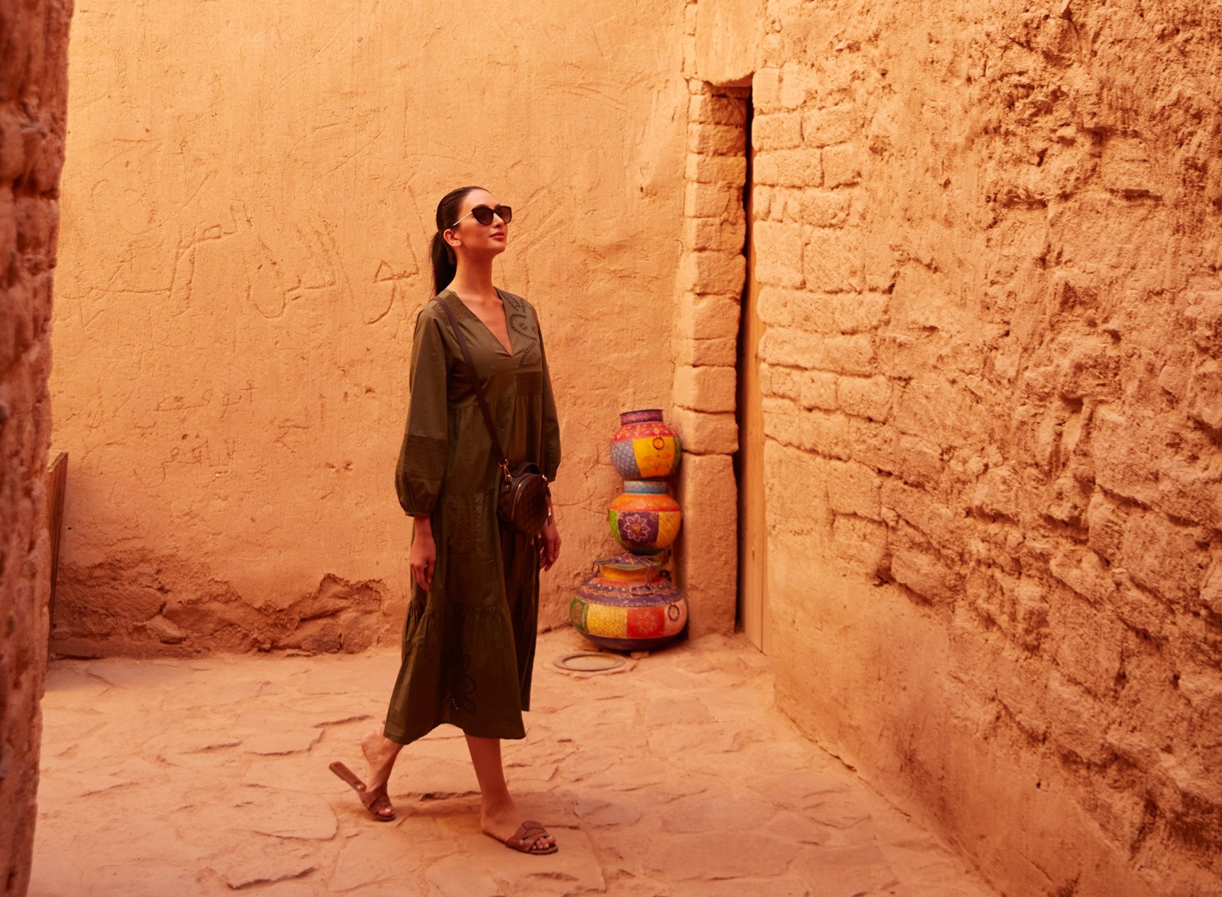 Old Town in AlUla, Saudi Arabia